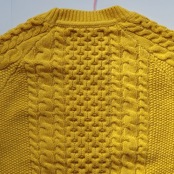 Nwt Mini Boden yellow sweater - Picture 7 of 16
